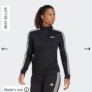 ADIDAS ESSENTIALS TRICOT TRACK JACKET
